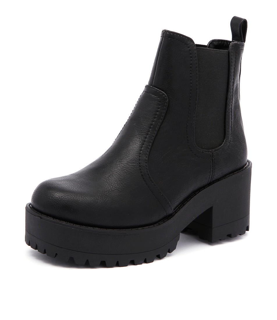 lipstik black eamon boots